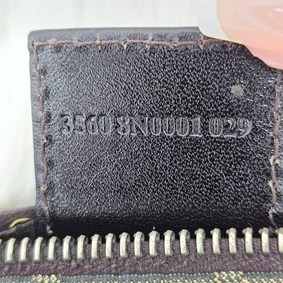 Fendi Zucca Monogram Canvas PPM Pouch Bag - Picture 4 of 17